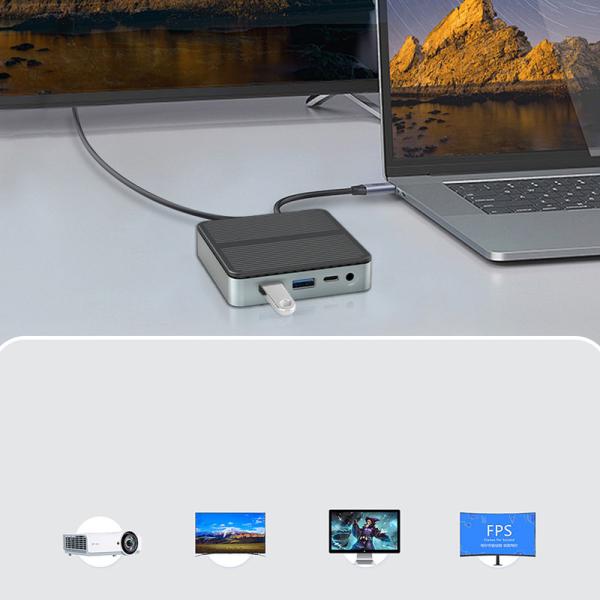 9 в 1 быстрая передача данных USB 3.0 порт Хаб тип C порт к адаптеру HDMI