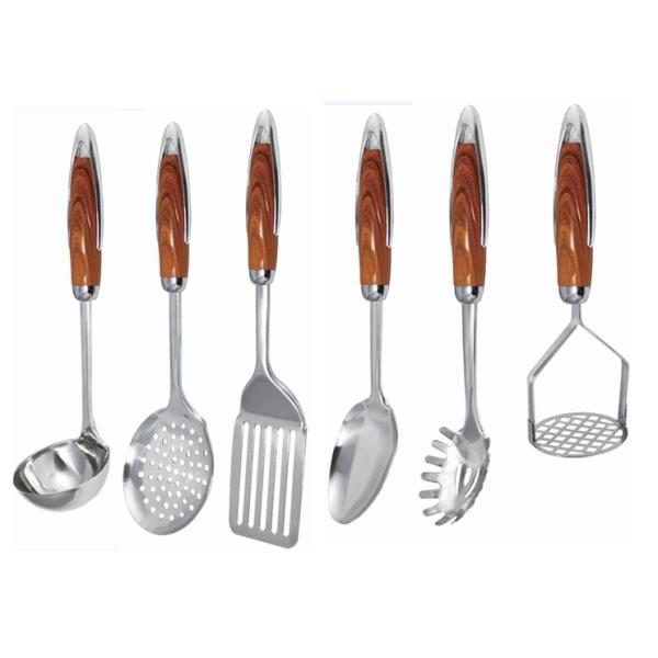 Sustainable and Customizable 7-Piece Stainless Steel Kitchen Tools for Modern Kitchen