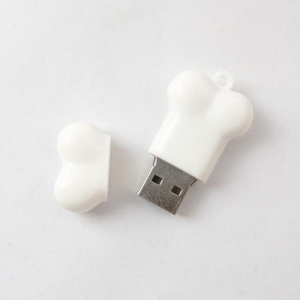 Приводы USB косточки собаки 64GB изготовленные на заказ внезапные персонализировали ручки Usb для фотографов