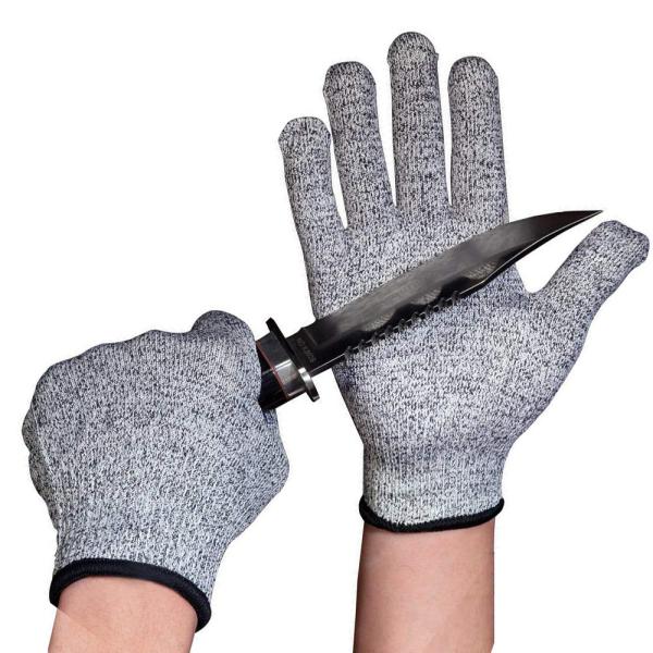 Guantes de trabalho de segurança resistentes a cortes resistentes a produtos químicos OEM para uso industrial