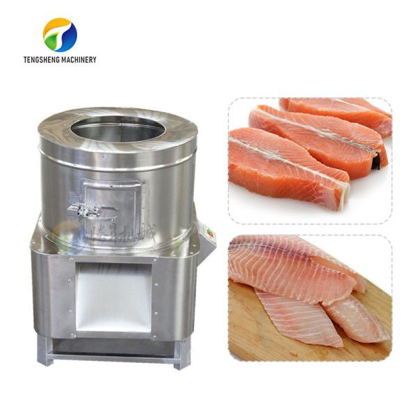 1.1KW Automatic Fish Scaler Machine Snapper Fish Vertical Auto Discharge