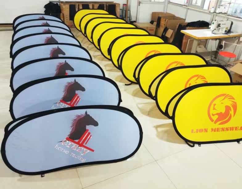 Рекламное событие Custom Printed Pop up Banner для спортивной рекламы