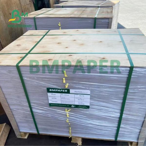 Flat Paper Surface Coated White Board With Grey Back for Sock filter Плоская бумажная поверхность покрытая белой доской с серой задней стороной для фильтра носков