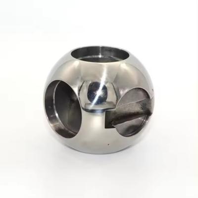 V-Shaped Stainless Steel Valve Ball with Superior Mirror Polished Surface