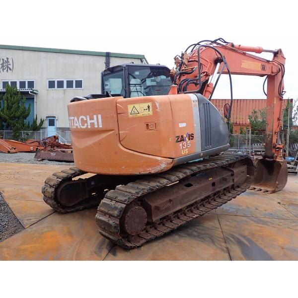 ZX135US-3 Used Digger 0.6M3 Bucket Capacity 13.5Ton Secondhand Excavator
