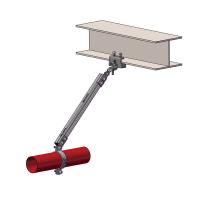 Tubo sísmico de acero inoxidable soporta diseño flexible pulido con soporte