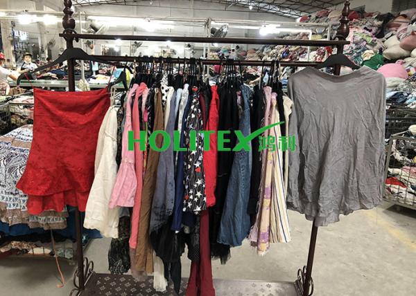 Southeast Asia Used Summer Clothes Cotton Material Womens Second Hand Clothing