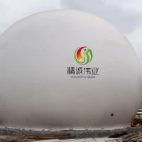 Support de gaz biogaz en acier inoxydable avec jauge de niveau de gaz et manomètre de gaz