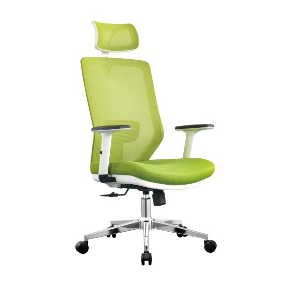 Swivel Mesh Ergonomic Office Task Chair Headrest Adjustable With Lumbar Support