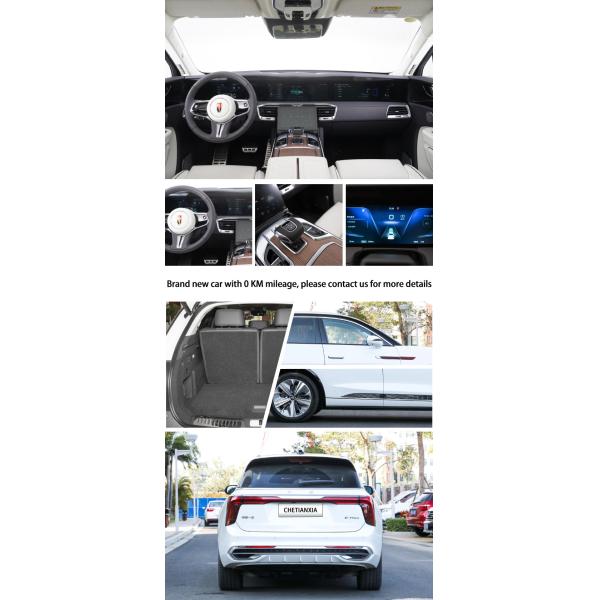 Интеллектуальный средний размер внедорожник 460 км Подержанные внедорожники Hongqi E-HS9