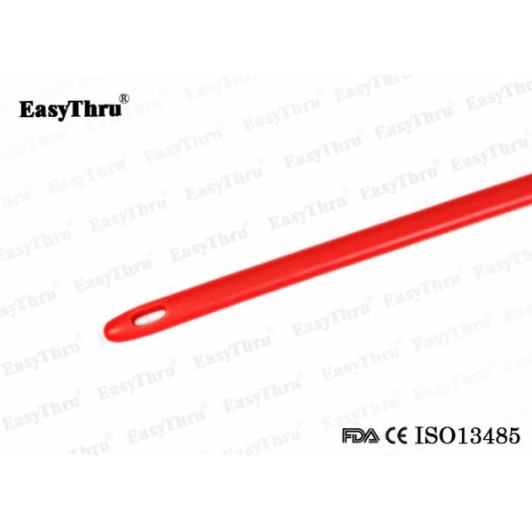 Стерилизованный устойчивый красный резиновый фолиевый катетер, силиконовый латексный уретральный катетер