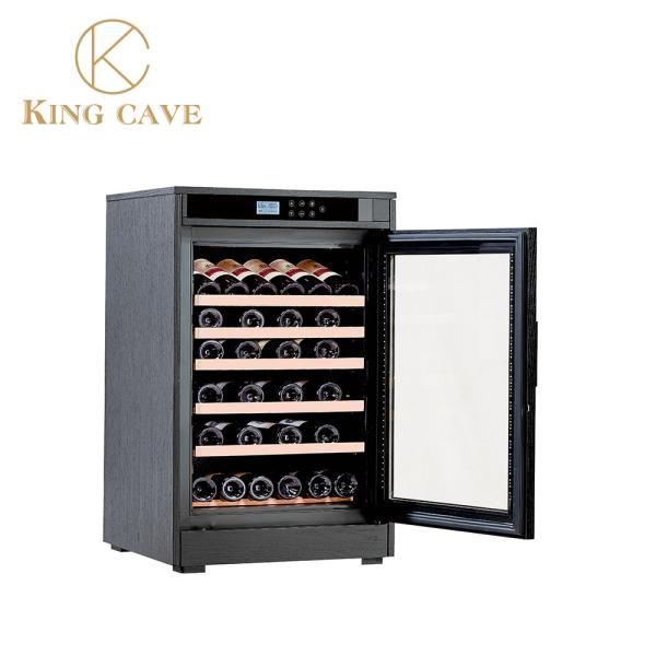 Embraco Compressor Custom Wine Cooler LED Lights Custom Wine Refrigerator