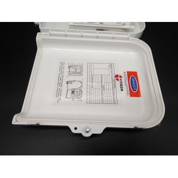 YINGDA FTTH 8 ядер Пластиковый столб монтаж волоконно-оптического разделитель распределительный ящик кабель 3 мм для внутренних помещений