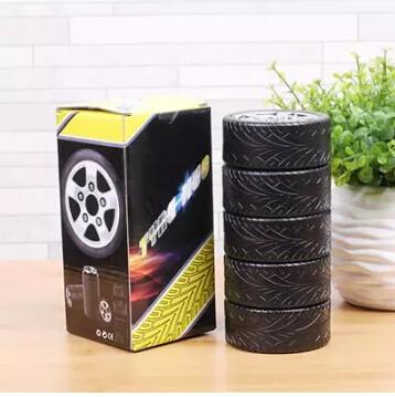New promotion gift creative product gift tyre shape stainless steel mugs cup