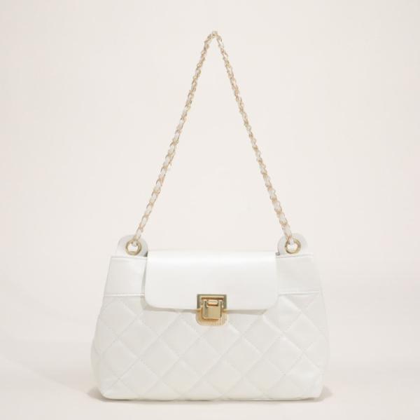 Diamond Grid Women Shoulder Bag Small Fragrant Style Chain Bag