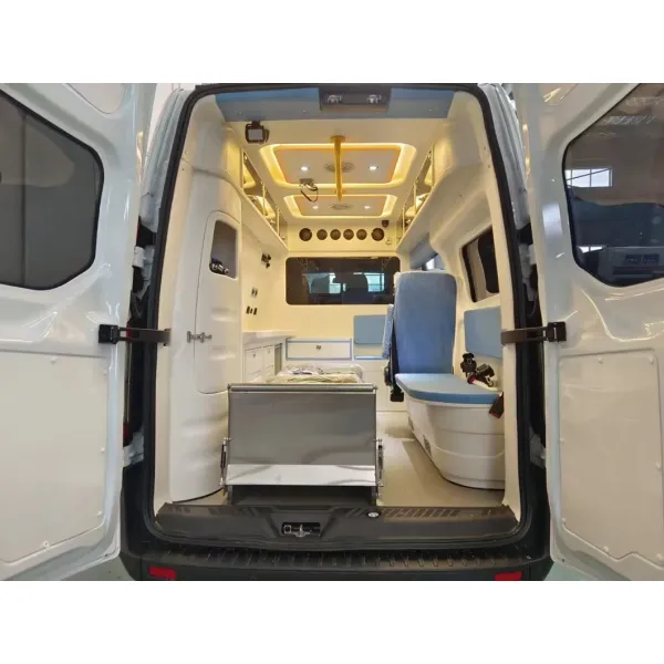 Ford New or Used 4X2 Diesel LHD/Rhd High-Tech Quality Mobile Emergency Medical Response Vehicle Ambulance