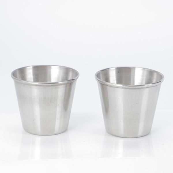 Custom Small 30ml Stainless Steel Cups Metal Tumblers For Coffee