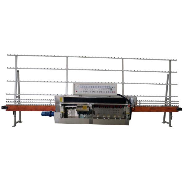 Máquina de trituración de cristal de trituración de espejo personalizada con 11 motores y sistema de control PLC