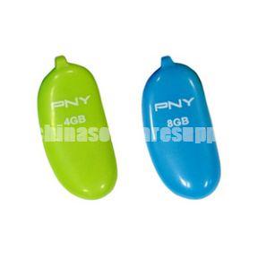 O flash bonito de USB conduz a movimentação mágica do flash do usb do feijão de PNY
