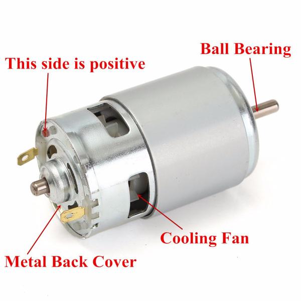 Faradyi Customized FR775/ 795 / 895 67mm 24v 18v 5600rpm Durable Dc Motor For Cordless Power Tools/Electric Auto Rickshaw