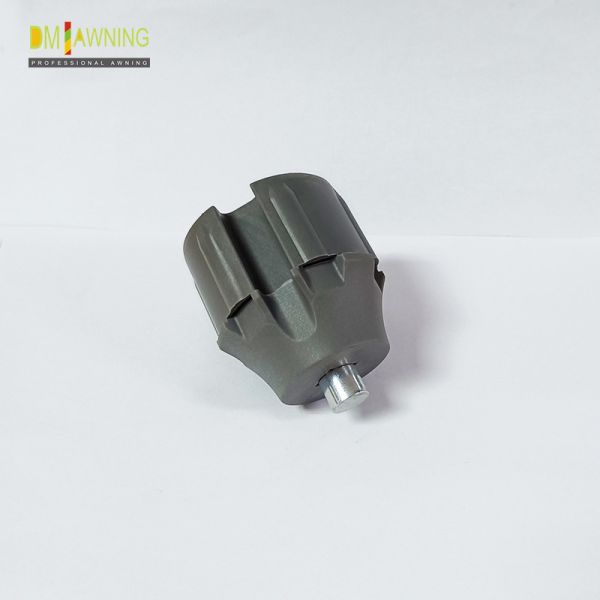 Windproof Roller Blinds Kit Reel Nylon Round Plug Aluminum Awning Hardware