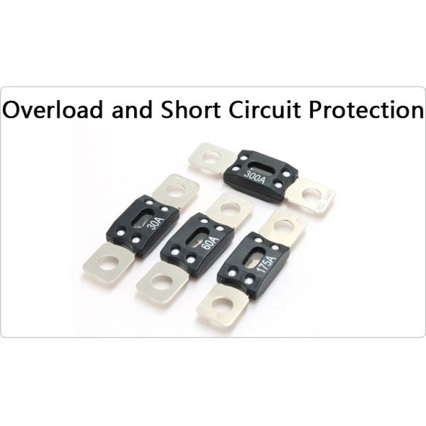 High Current Bolt Down M8 ANM AMG MEGA Fuse 100A 200A 300A 400A 500A for Car
