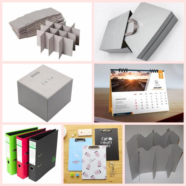 carton divider board доска рассекателя коробки 0.9mm 1mm повторно использованная серая 1090 x 1090mm в листе