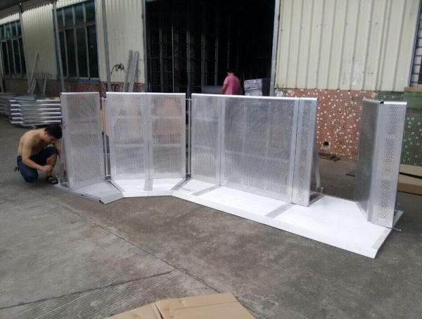Barricade extérieure d'événement de concert avec le matériel de l'alliage d'aluminium 6061-T6