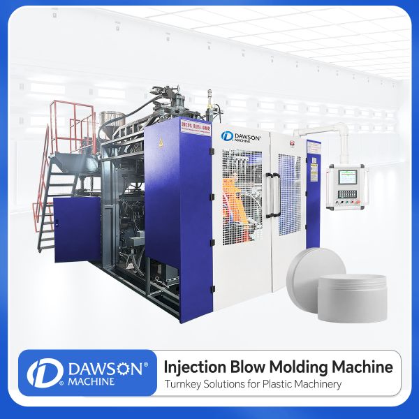 Automatic Single Station 5-Head Extrusion Blow Molding Machine for Wide Mouth HDPE Canisters