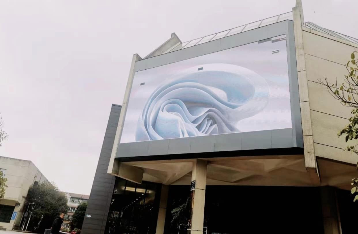 Waterproof P10 Clock Time Date Temperature Outdoor Full Color LED Display Sign