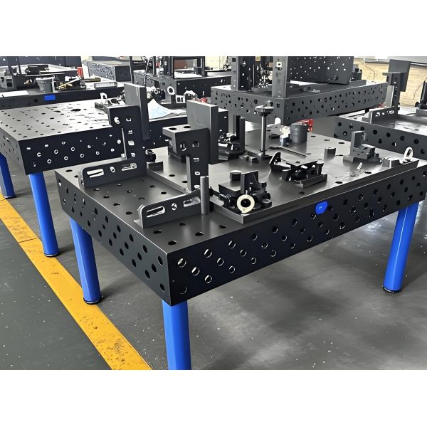 Flexible 16 series modular fixturing system for welding and fabrication
