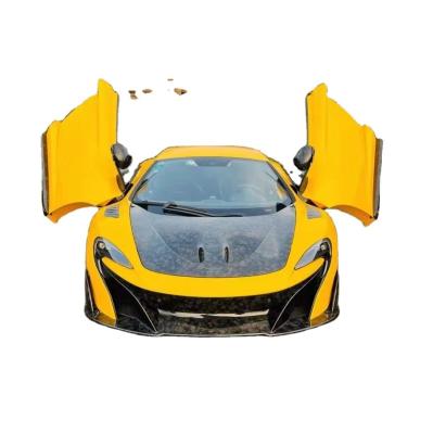 Pièces en carbone du pare-chocs avant de voiture pour Mclaren Mp4 12C 625c 650S Mise à niveau vers 675LT Style Body Kit