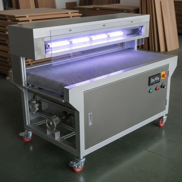 W400mm Conveyor Mesh Width Uv Floor Curing Machine 3m/Min