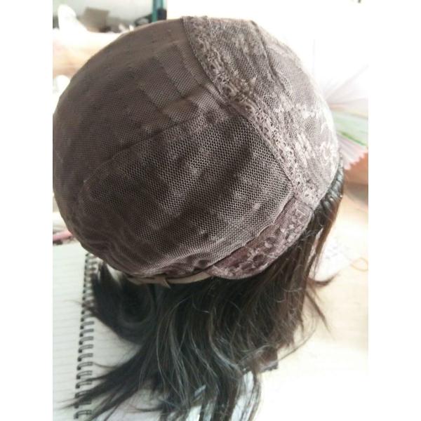 Brazilian Virgin Hair Jewish Wigs #4 Hair Color 16 Inches Body Wave In Stock