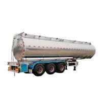 42000 litros Alumínio Semi Tanker Trailer Combustível de Transporte Petróleo
