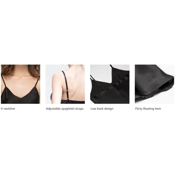 Soft 100% Mulberry Silk Nightwear , Warrens XXL Short Silk Nighties