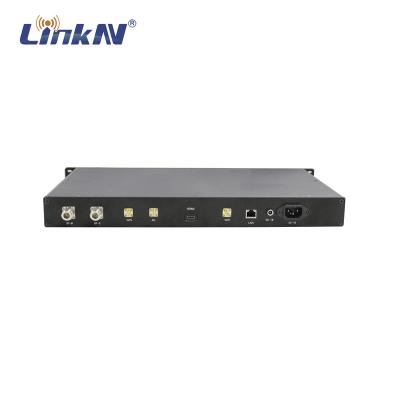 LKAV3307 Comunicação sem fio militar 1U Mount Rack 4W MIMO FHSS rádio IP MESH externo