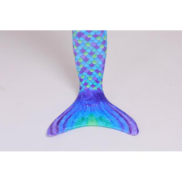 Customized Design Children's Swimming Mermaid Tail Blue Purple Color