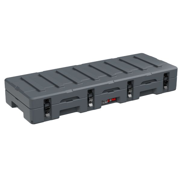 Durable 85L Plastic Universal Roof Top Carrier Storage Tool Box LLDPE Cargo Case Rotomolded Tool Box 4WD Storage Box Roof Rack