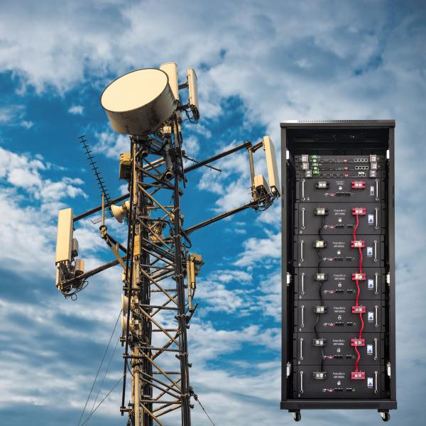 За пределами сети большое емкость стойка LiFePO4 батарея 48V100Ah для системы хранения энергии