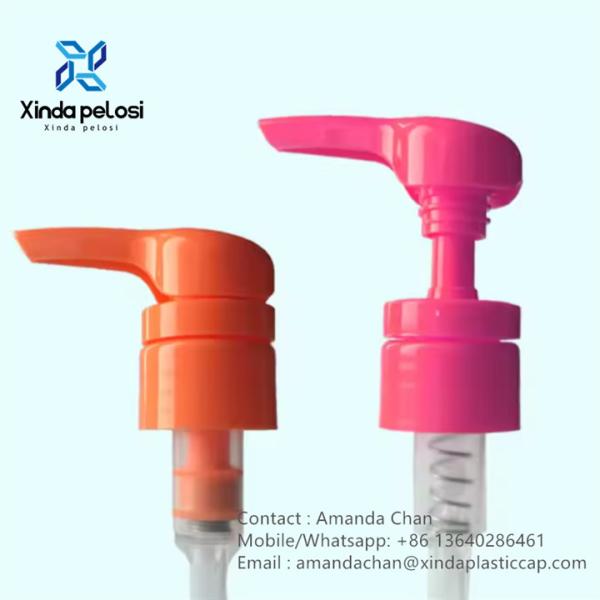 Bomba de distribuição de sabão de mão de plástico Bomba de distribuição de loção para embalagens cosméticas