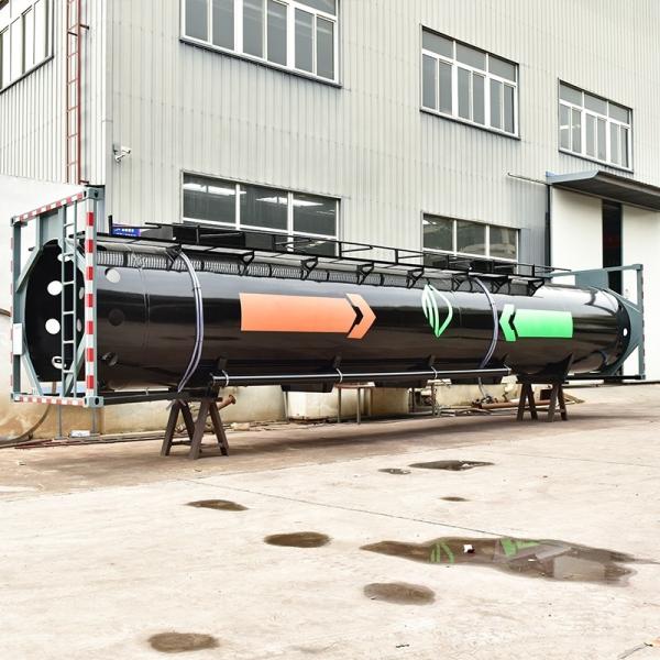 High Capacity ISO Tank Container Standard 30000 Liters 40ft Oil Fuel Truck Tank