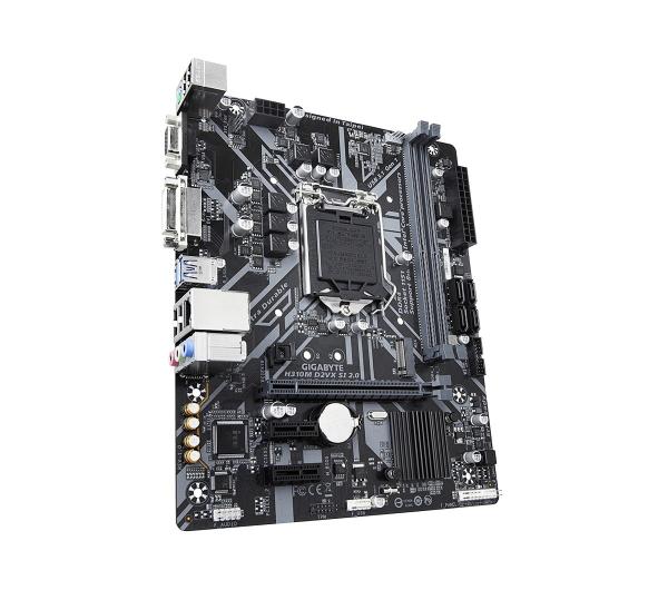 Tarjeta base GA-H310M D2VX 2.0 personalizada con soporte Intel H310 2* DDR4 LGA1151