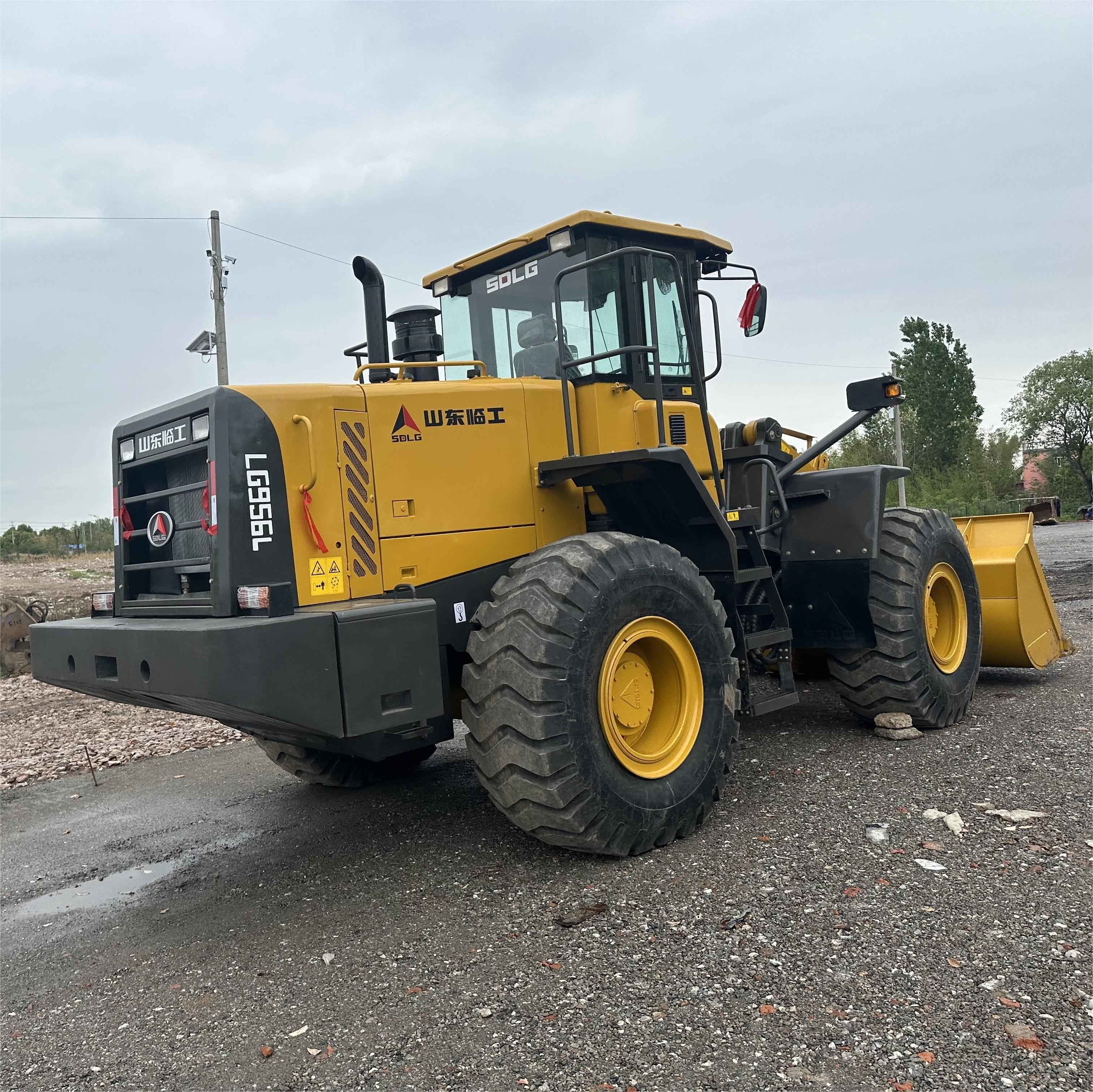 Used Compact LG956L Wheel Loader 16 Ton Linggong SDLG