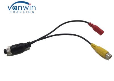 Pin 4 aos acessórios 4-Pin fêmea do adaptador DVR de RCA a RCA (A/V) fio do adaptador