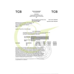 Shenzhen Concox Information Technology Co., Ltd. Certifications