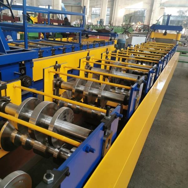 Galvanized Steel Valley Gutter Downspout Roll Forming Machine With 18 Stations
