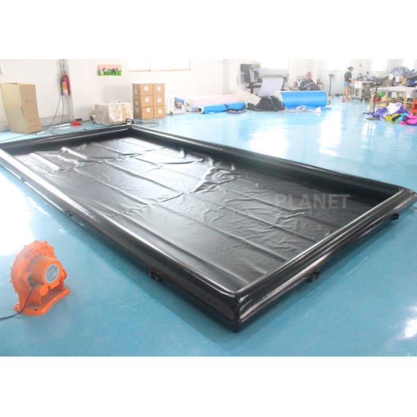 Подгонянные циновки мойки PVC 6x3m 0.6mm раздувные