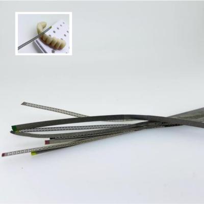 148mm espessura 0.13mm Diamond Strips de 3 séries para o uso dental