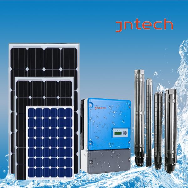 Single Phase Hybrid 3HP Solar Pump Inverter For Irrigation Fanless IP65 15 Years Lifespan